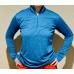 1/4 Zip Pullover- Blue in Unisex and Women's Sizing